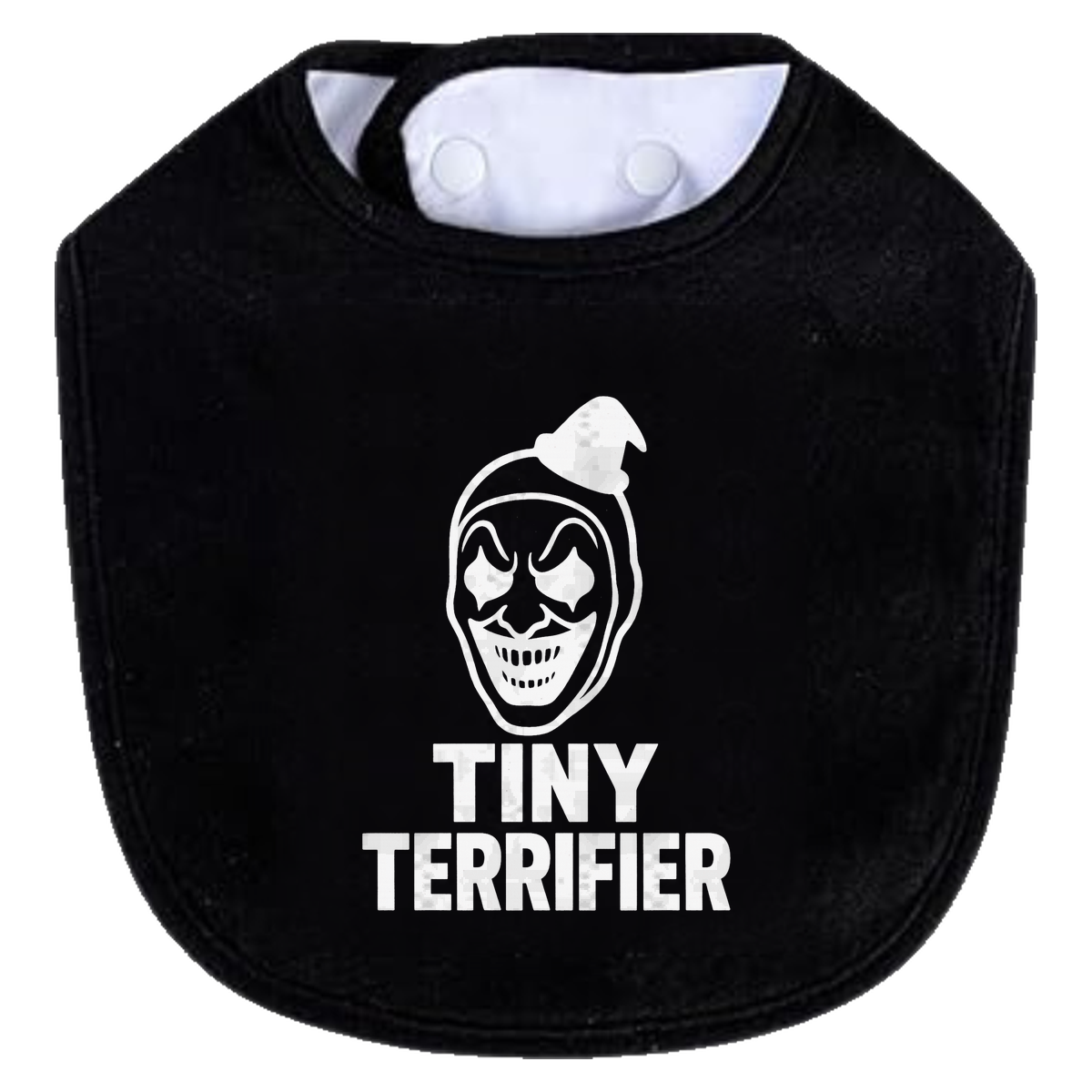 Tiny Terrifier Bib - black