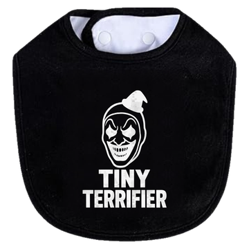 Tiny Terrifier Bib - black