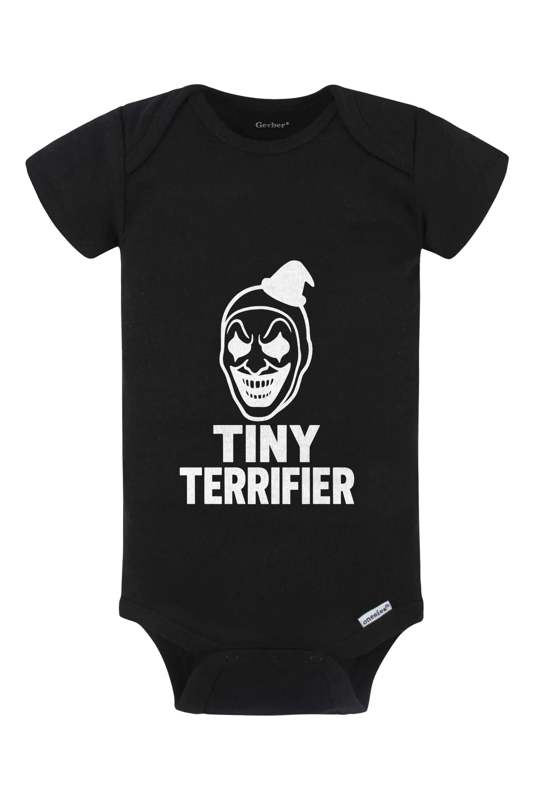 Tiny Terrifier Onesie - pink