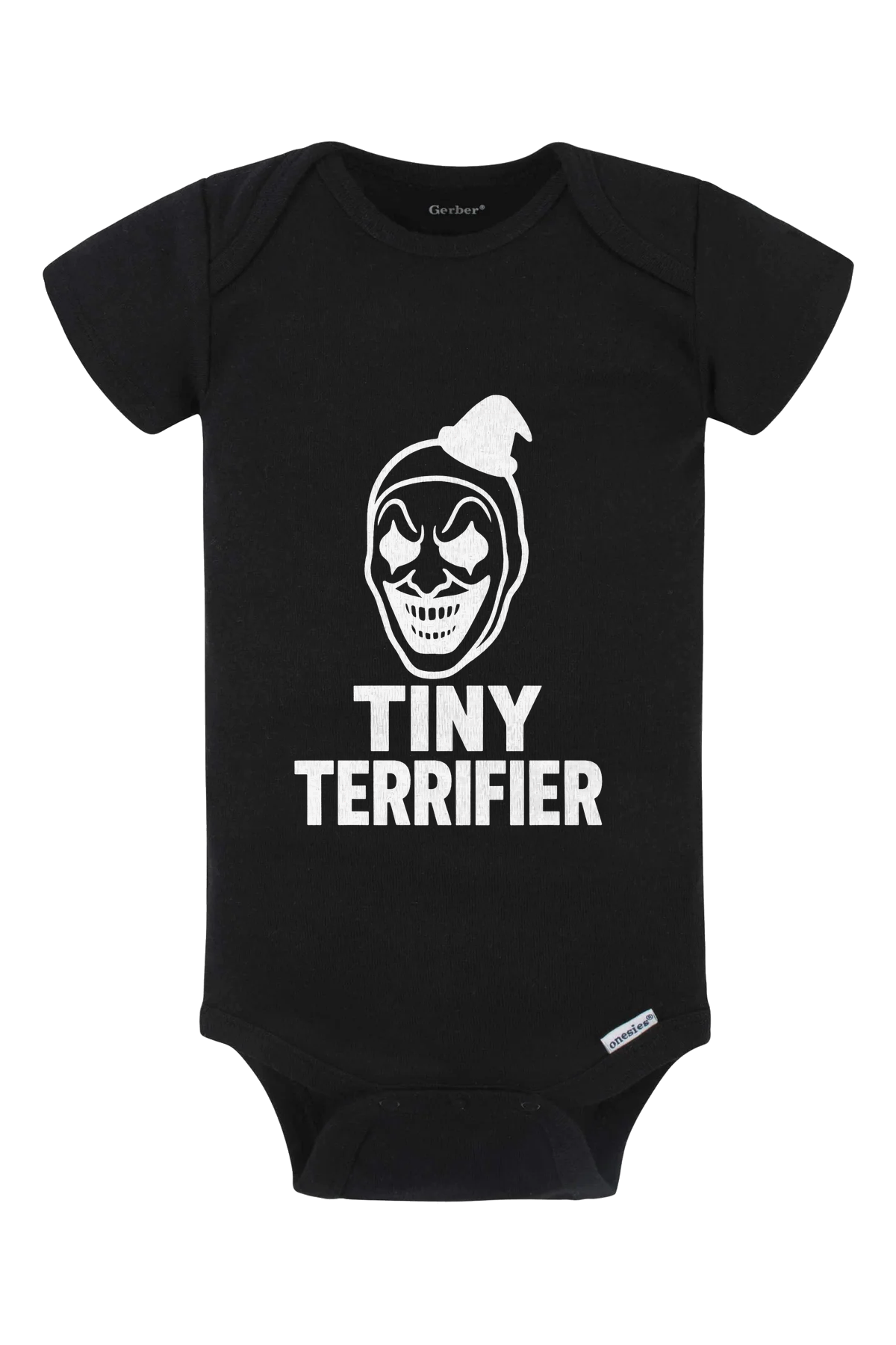 Tiny Terrifier Onesie - black