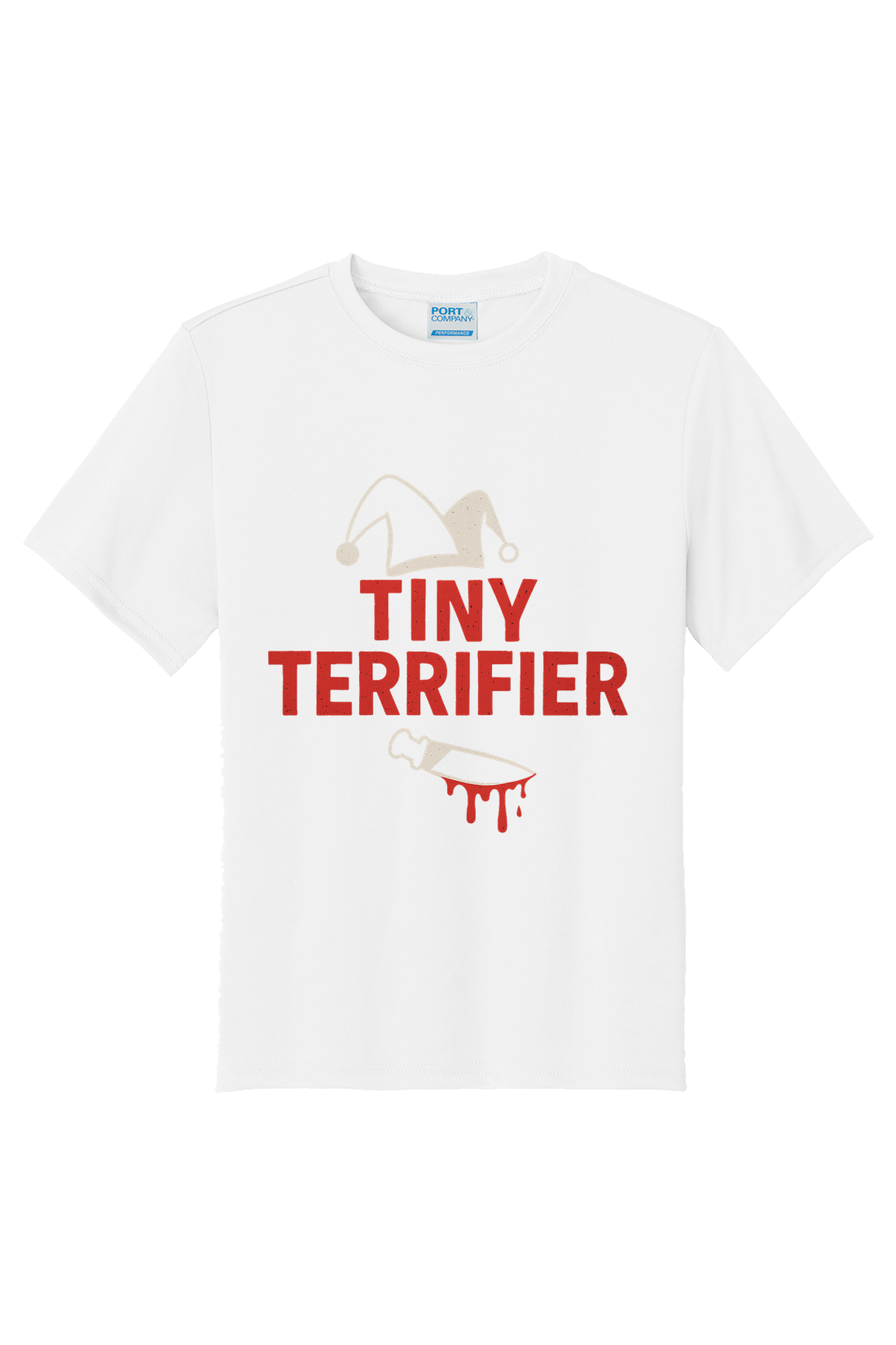 Tiny Terrifier Hat Knife T-Shirt - black