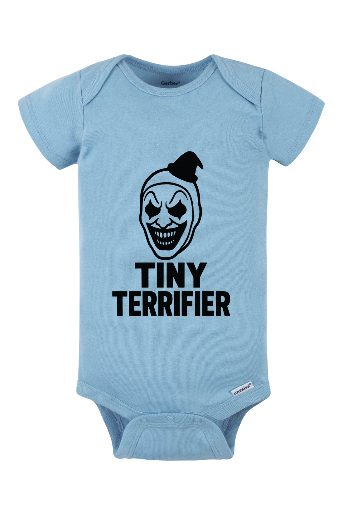 Tiny Terrifier Onesie - gray