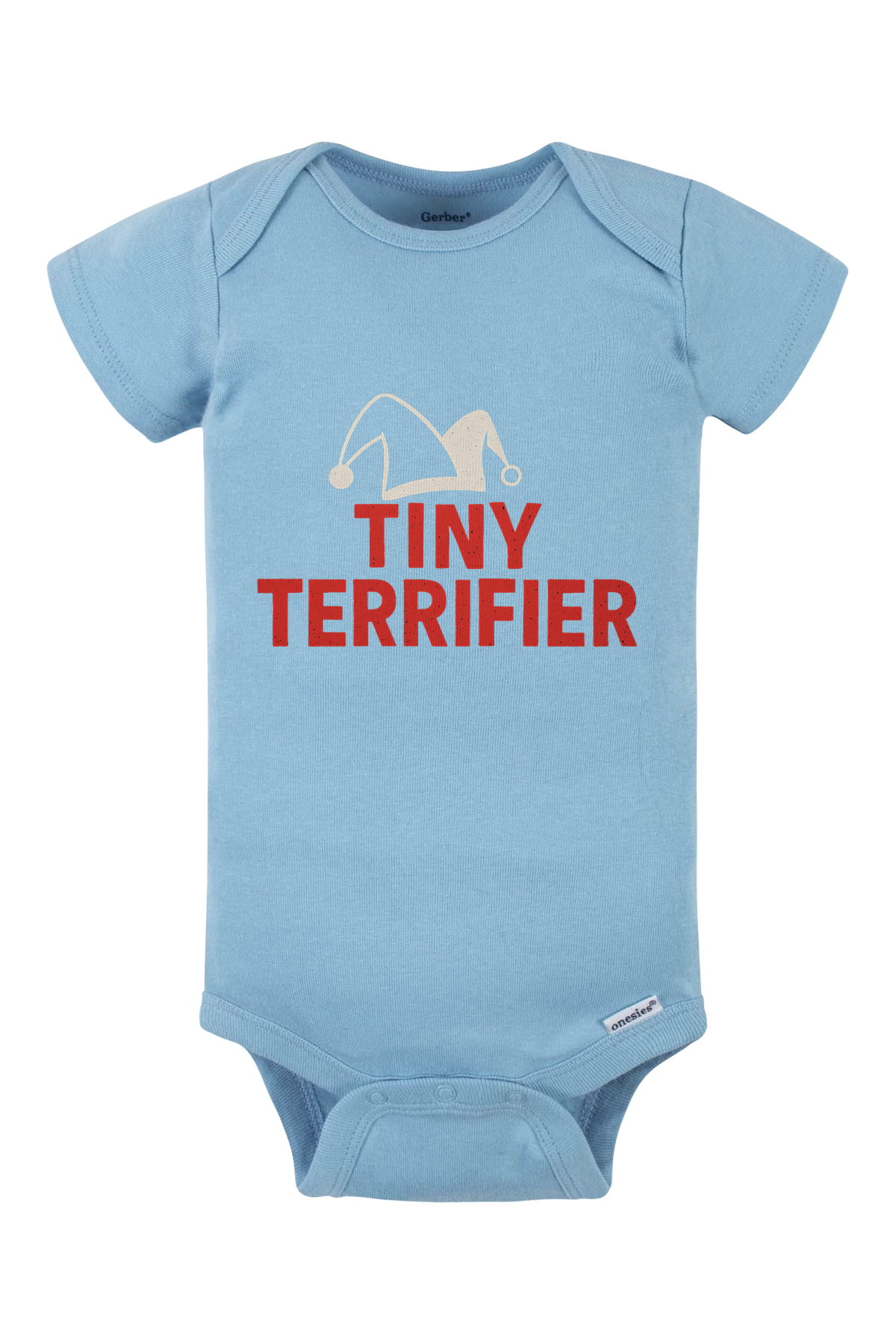 Tiny Terrifier ONLYHAT Onesie - light blue