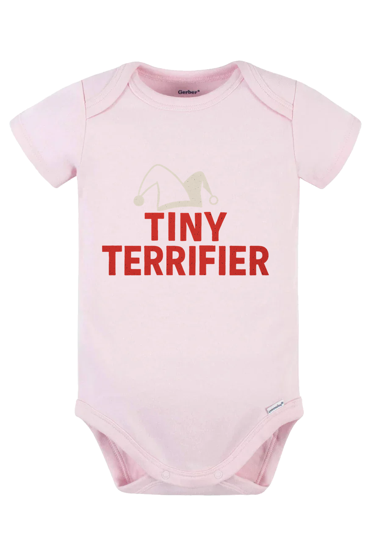 Tiny Terrifier ONLYHAT Onesie - pink