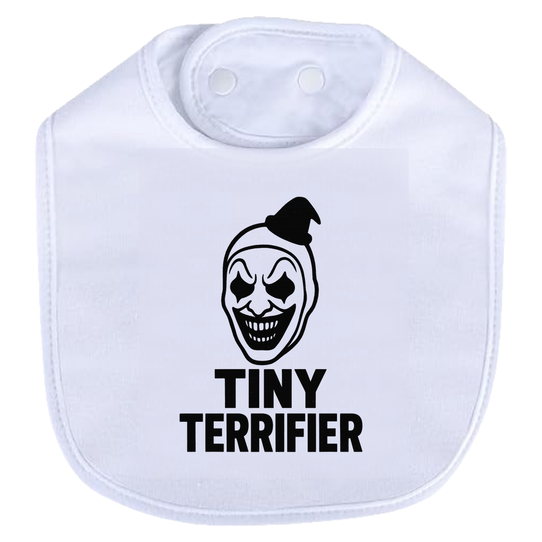 Tiny Terrifier Bib - black