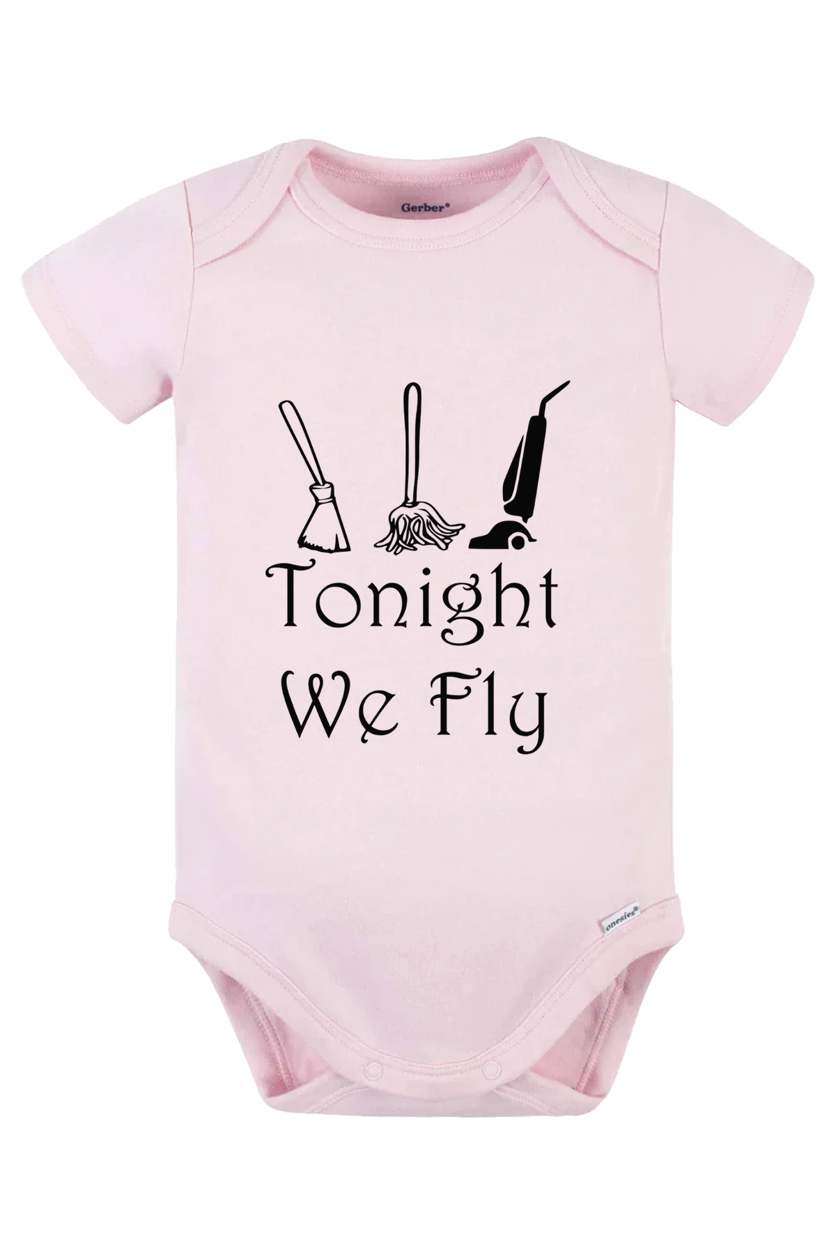 Tonight We Fly Onesie - pink
