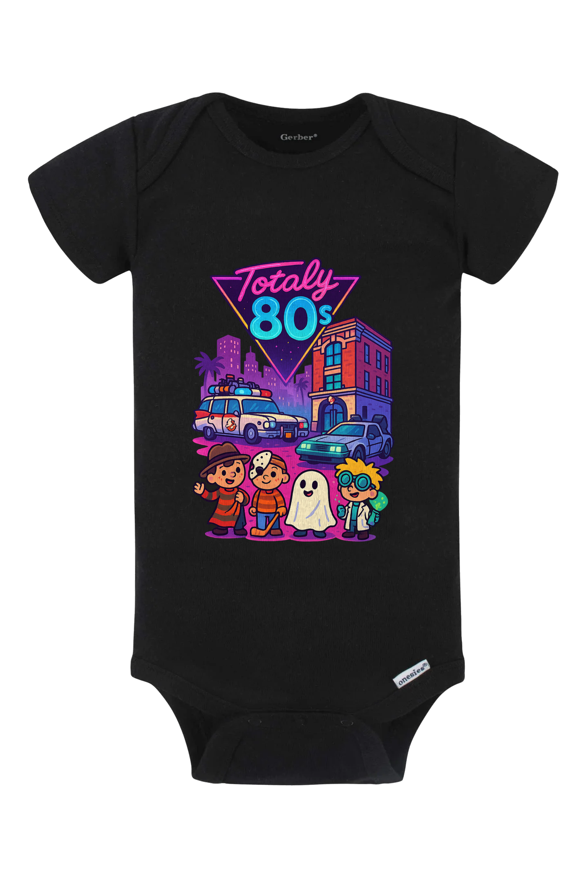 Totally80s Onesie - black
