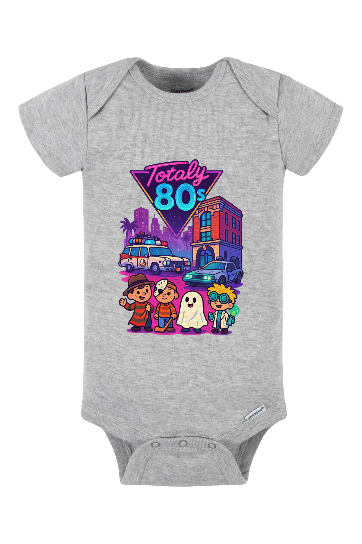 Totally80s Onesie - gray
