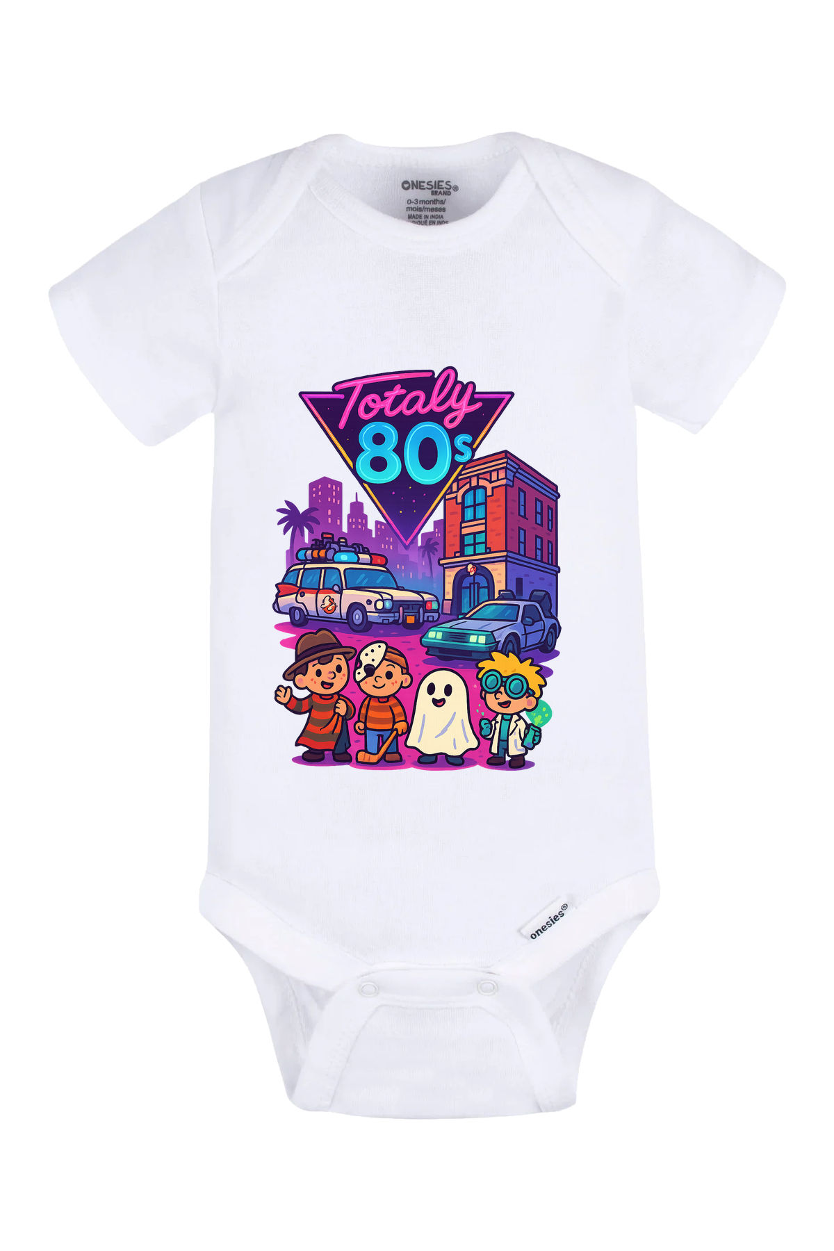 Totally80s Onesie - white