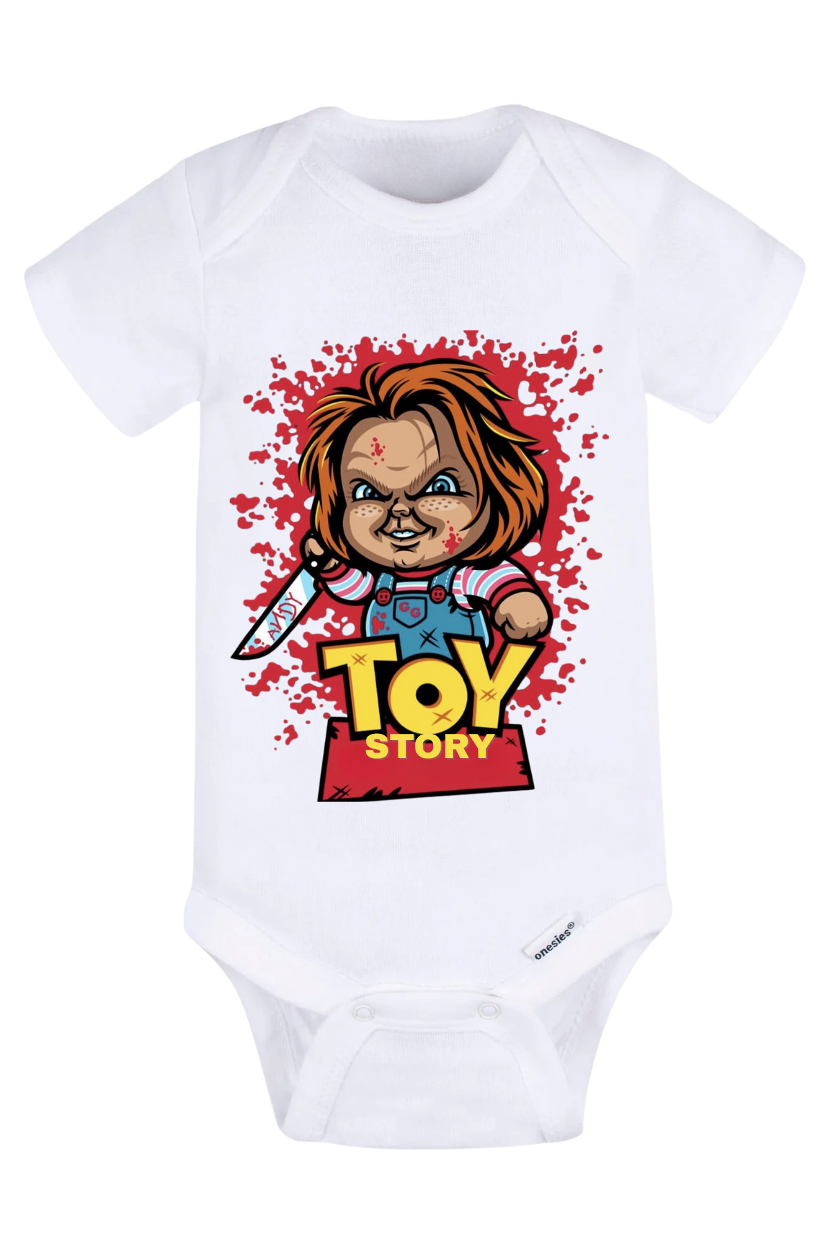 Chucky’s Toy Story Color Onesie