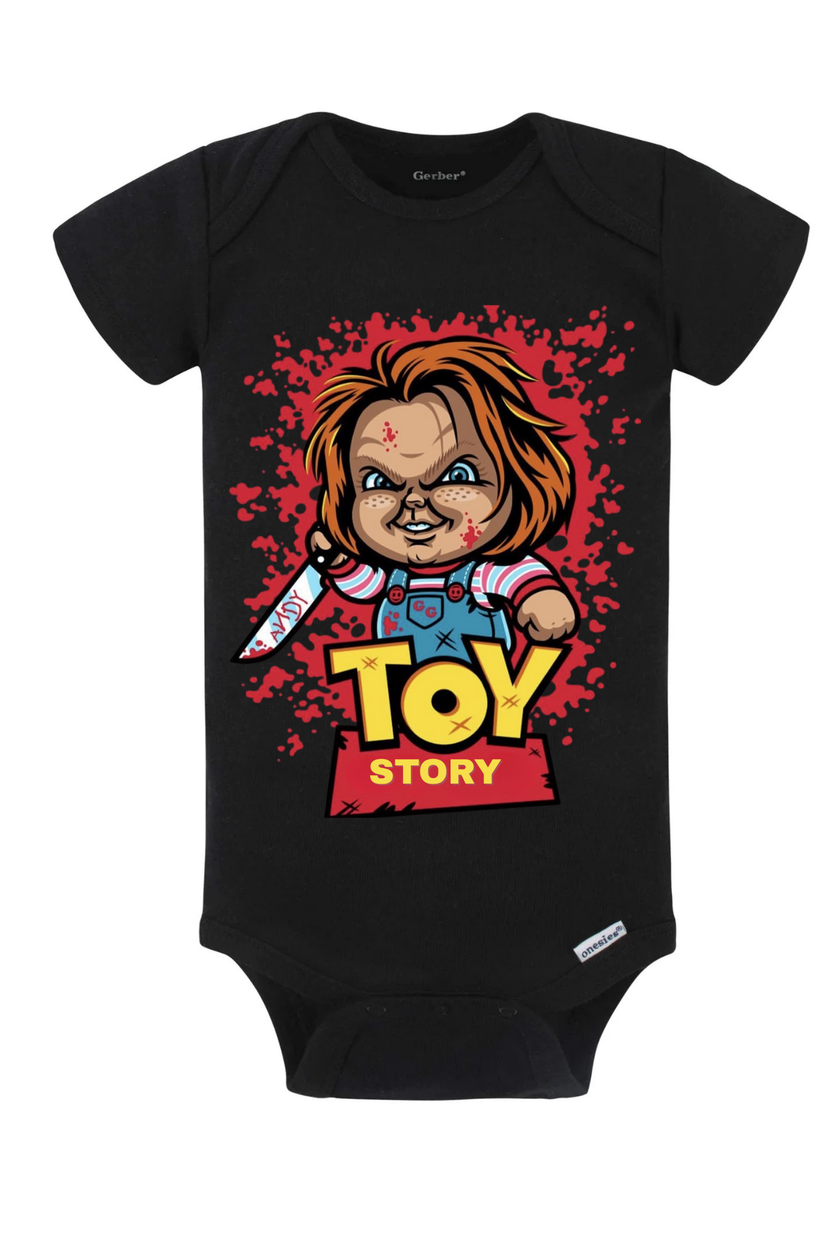 Chucky’s Toy Story Color Onesie