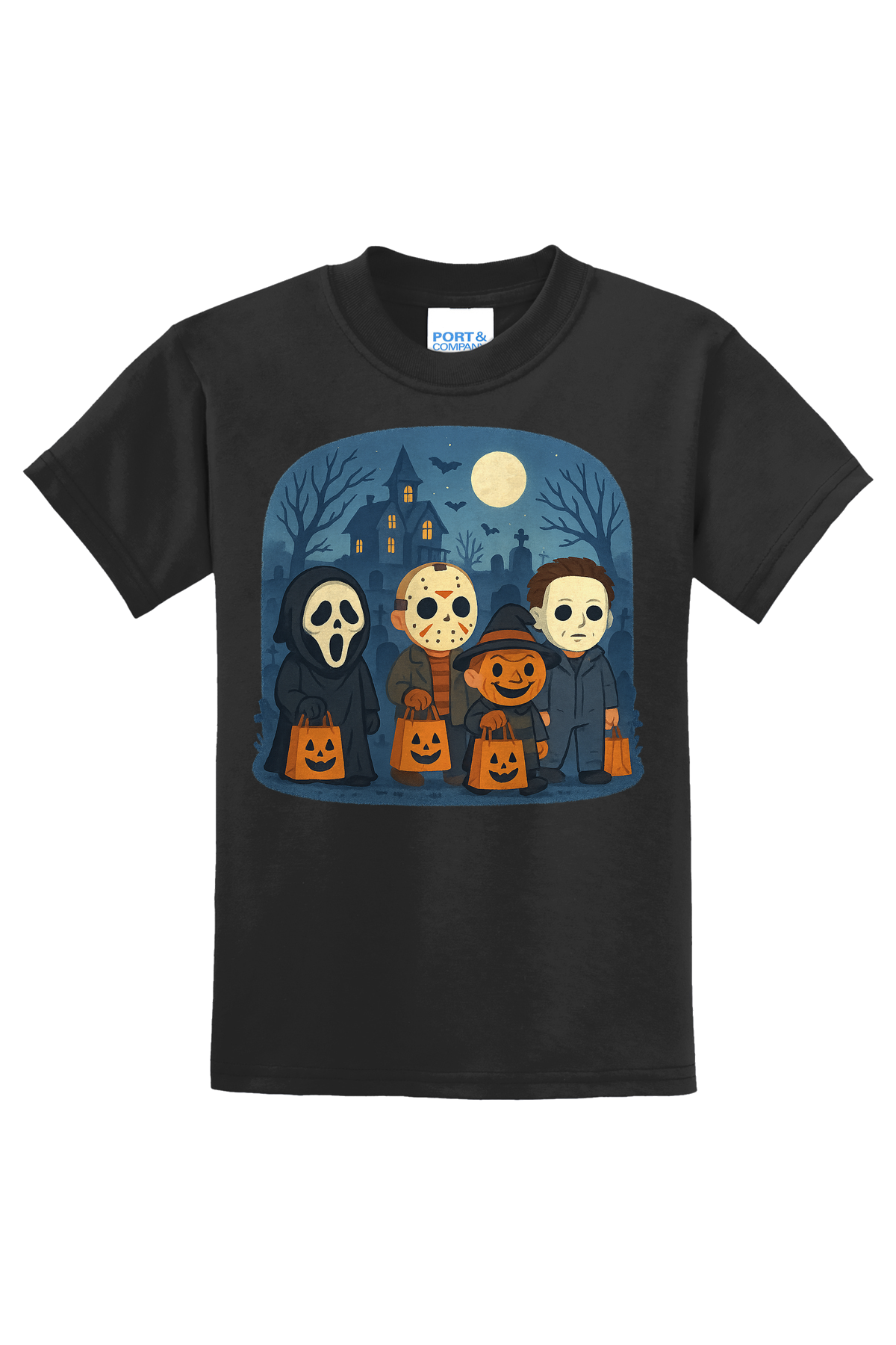 Trickor Treat Bags T-Shirt - black