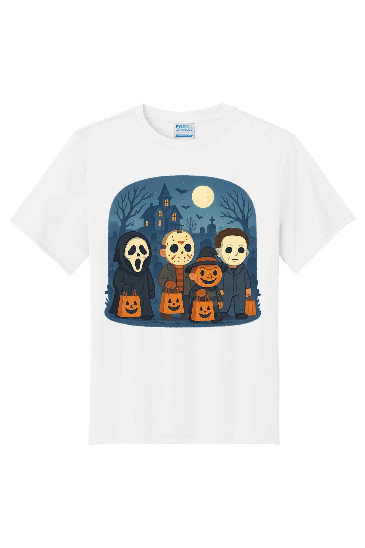 Trickor Treat Bags T-Shirt - white