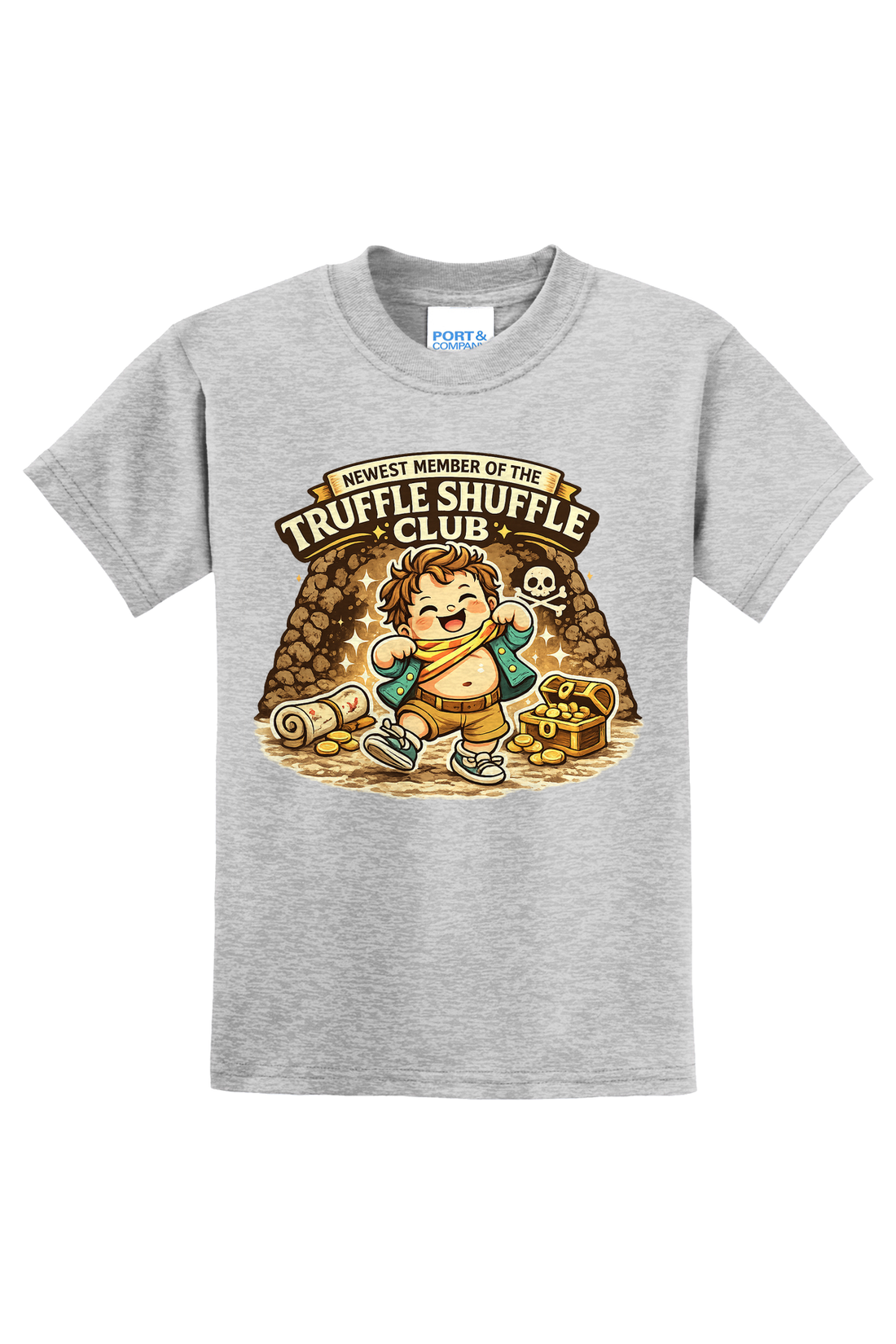 Truffle Shuffle Club T-Shirt - gray