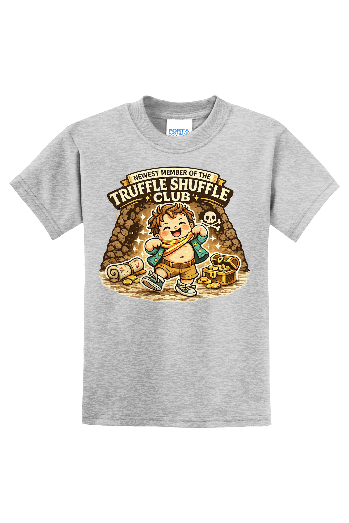 Truffle Shuffle Club T-Shirt - gray
