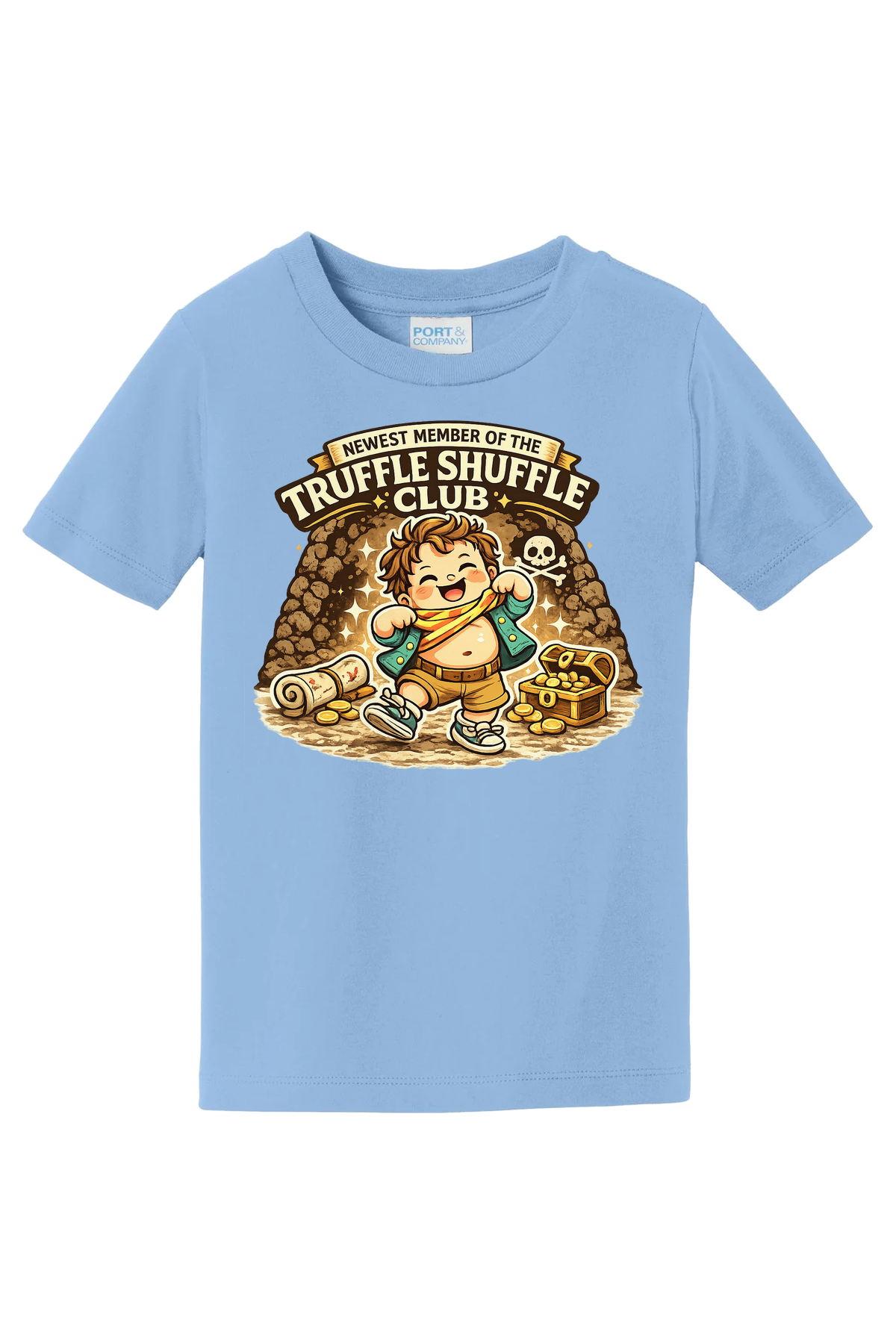 Truffle Shuffle Club T-Shirt - light blue