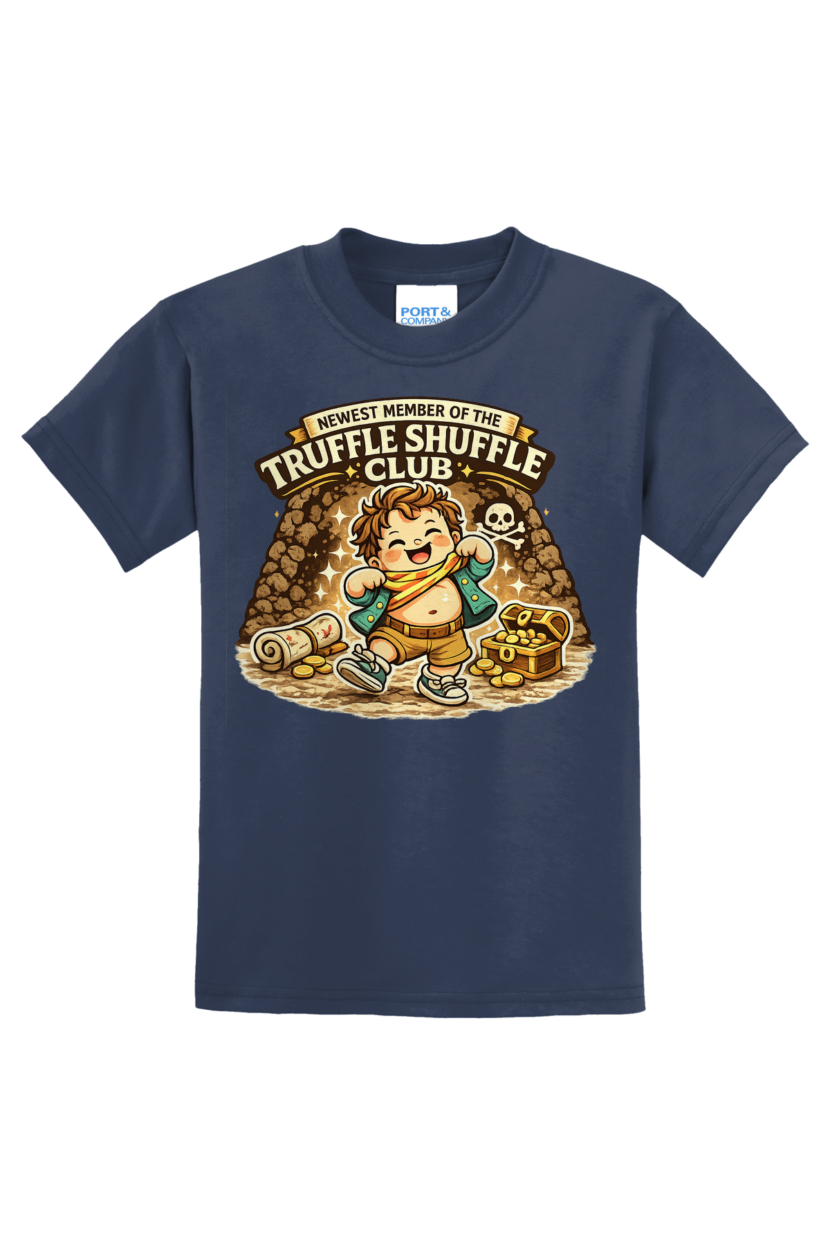 Truffle Shuffle Club T-Shirt - navy blue