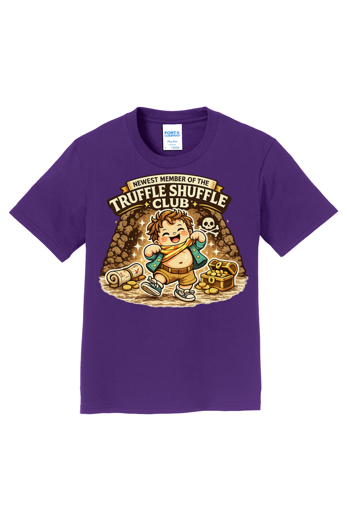 Truffle Shuffle Club T-Shirt - purple