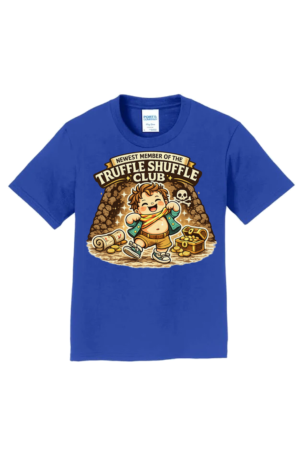 Truffle Shuffle Club T-Shirt - royal blue