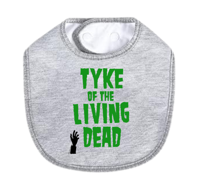 Tyke Of The Living Dead Bib