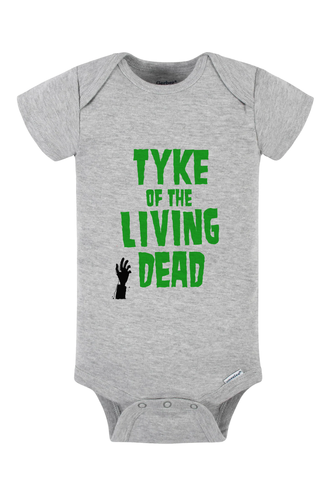 Tyke of the Living Dead Onesie - black