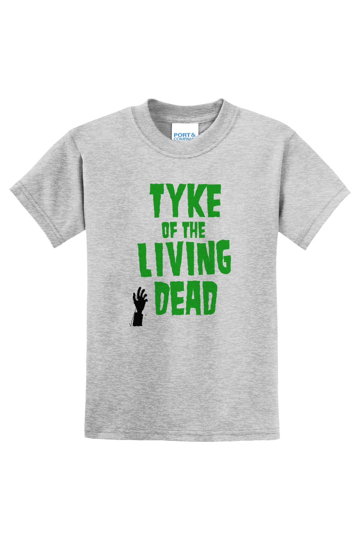 Tyke of the Living Dead T-Shirt - gray