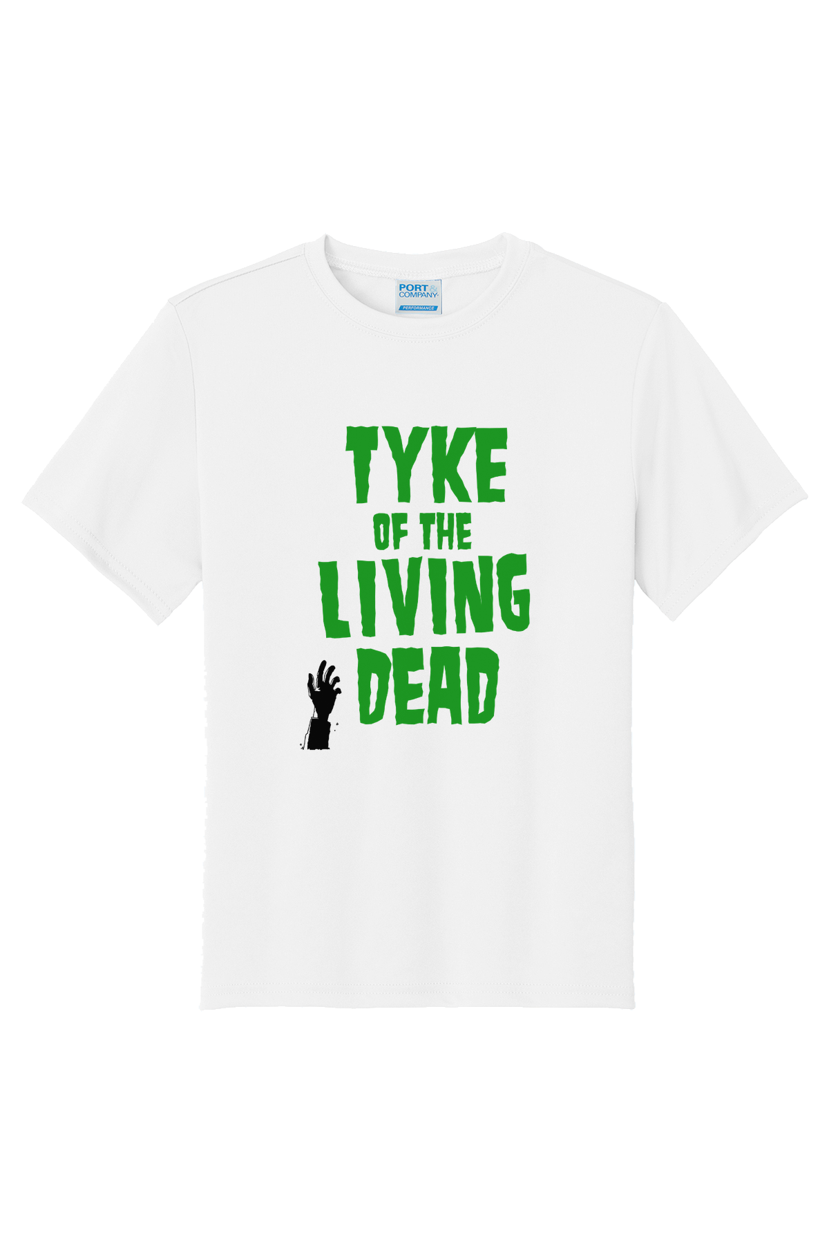 Tyke of the Living Dead T-Shirt - white
