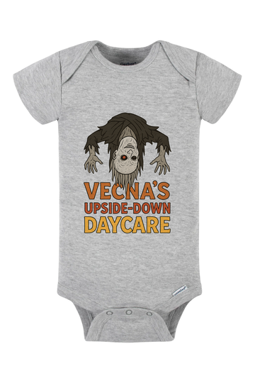 Vecna Daycare Onesie - gray
