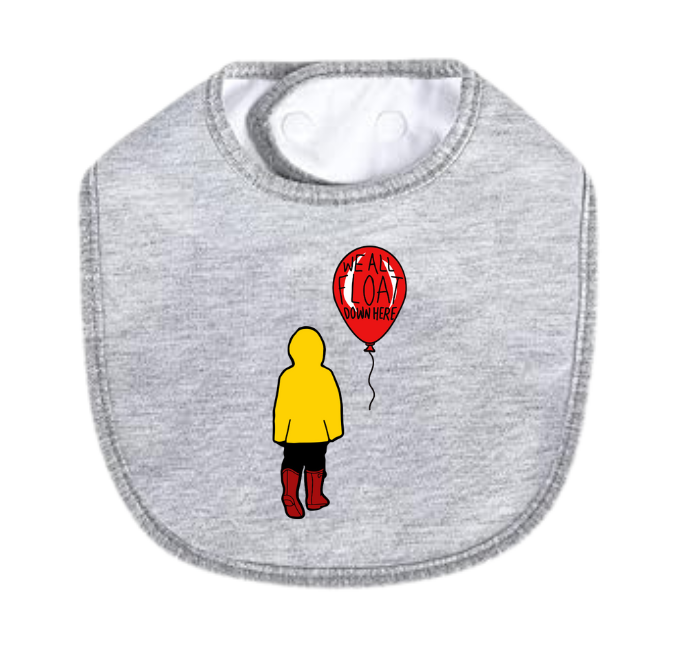 We All Float Down Here Bib