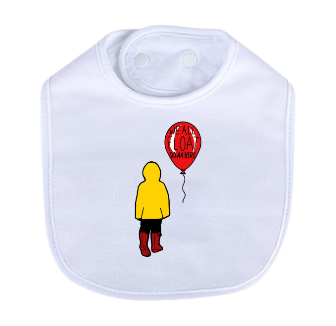 We All Float Down Here Bib