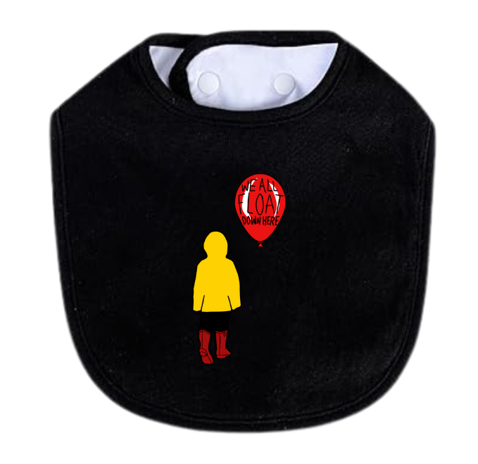 We All Float Down Here Bib