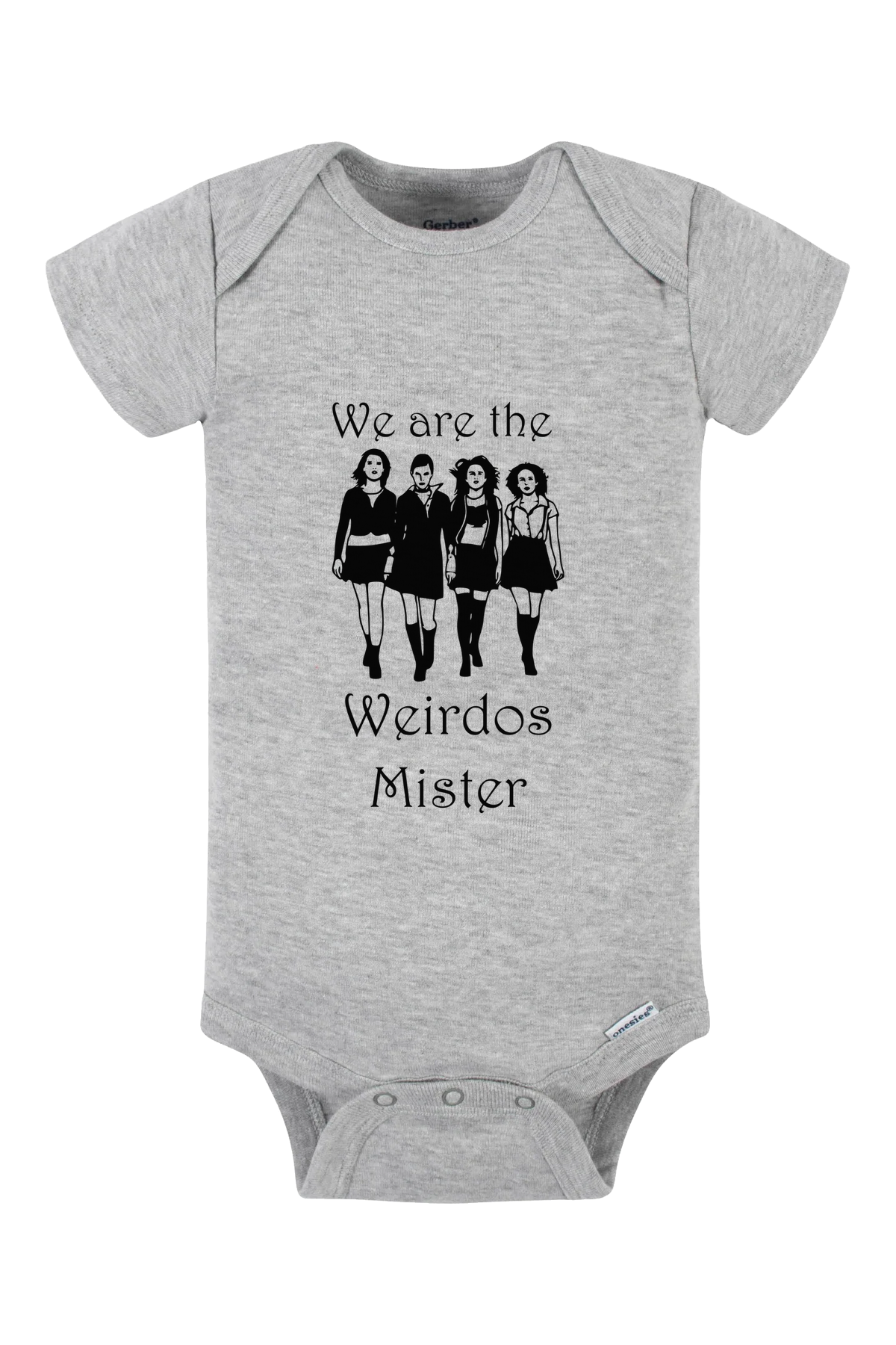 We Are The Weirdos Mister Onesie - gray