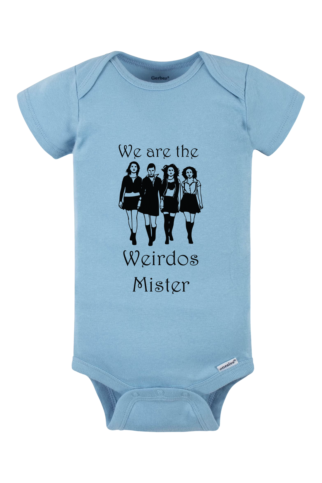 We Are The Weirdos Mister Onesie - light blue