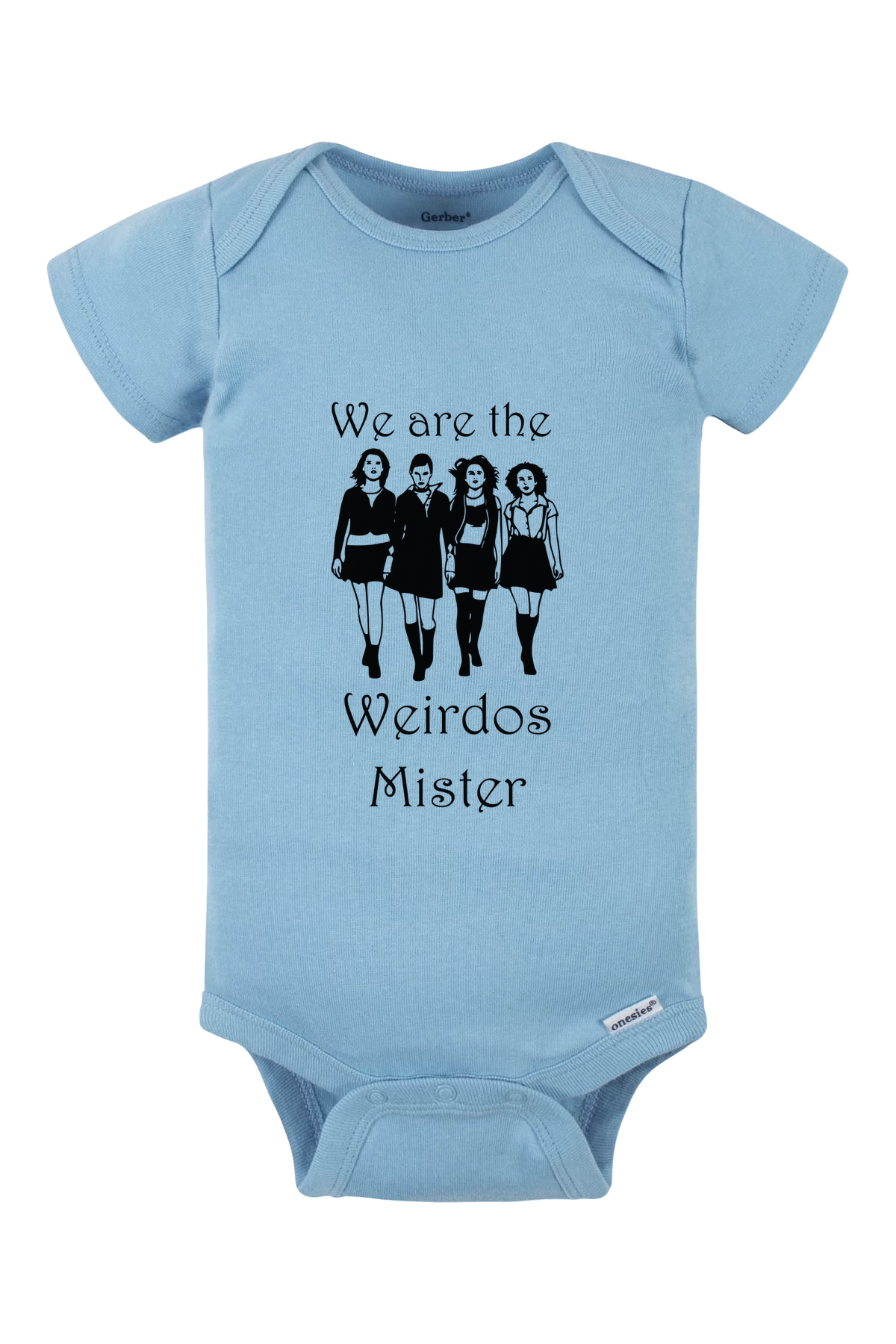 We Are The Weirdos Mister Onesie - light blue