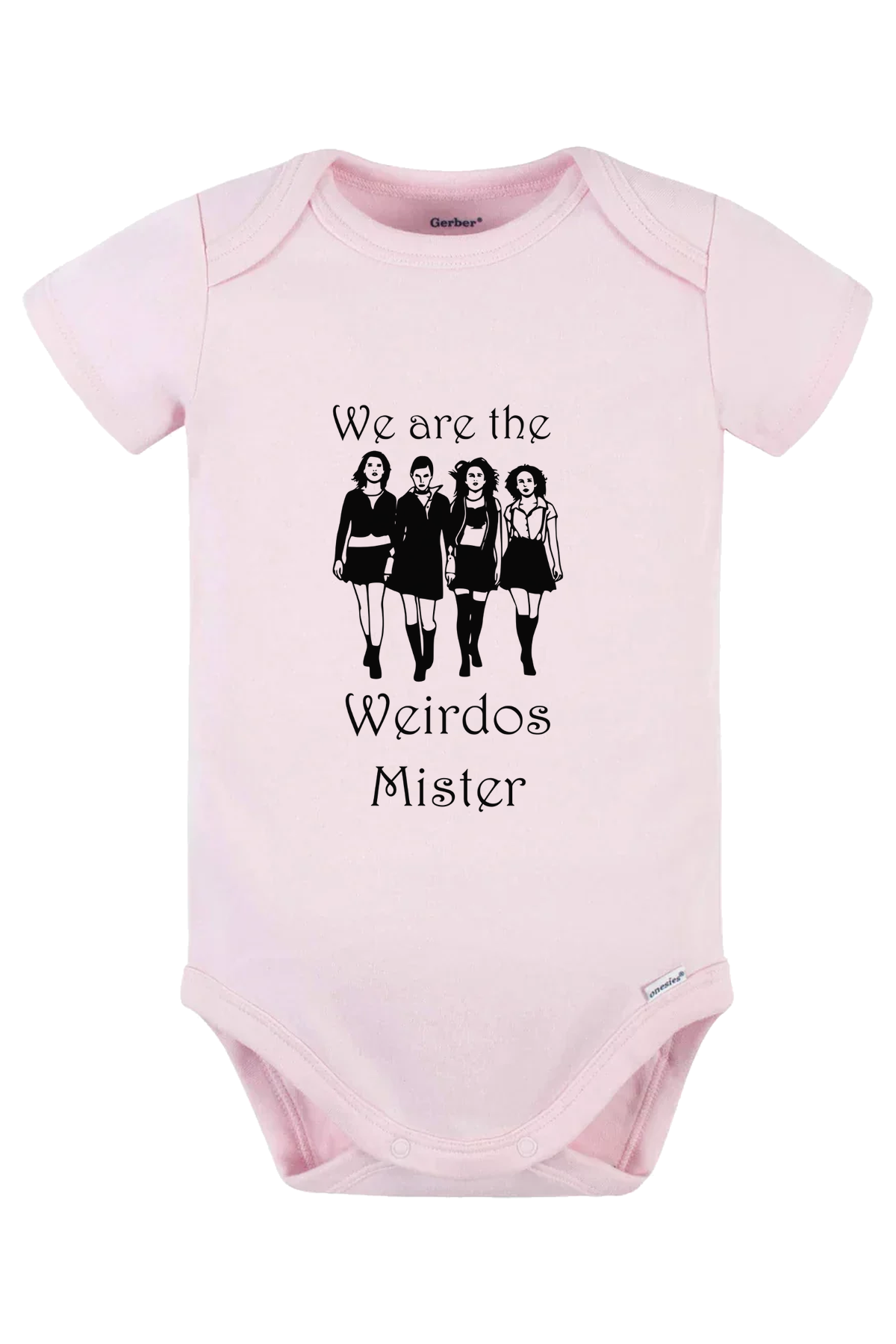We Are The Weirdos Mister Onesie - pink