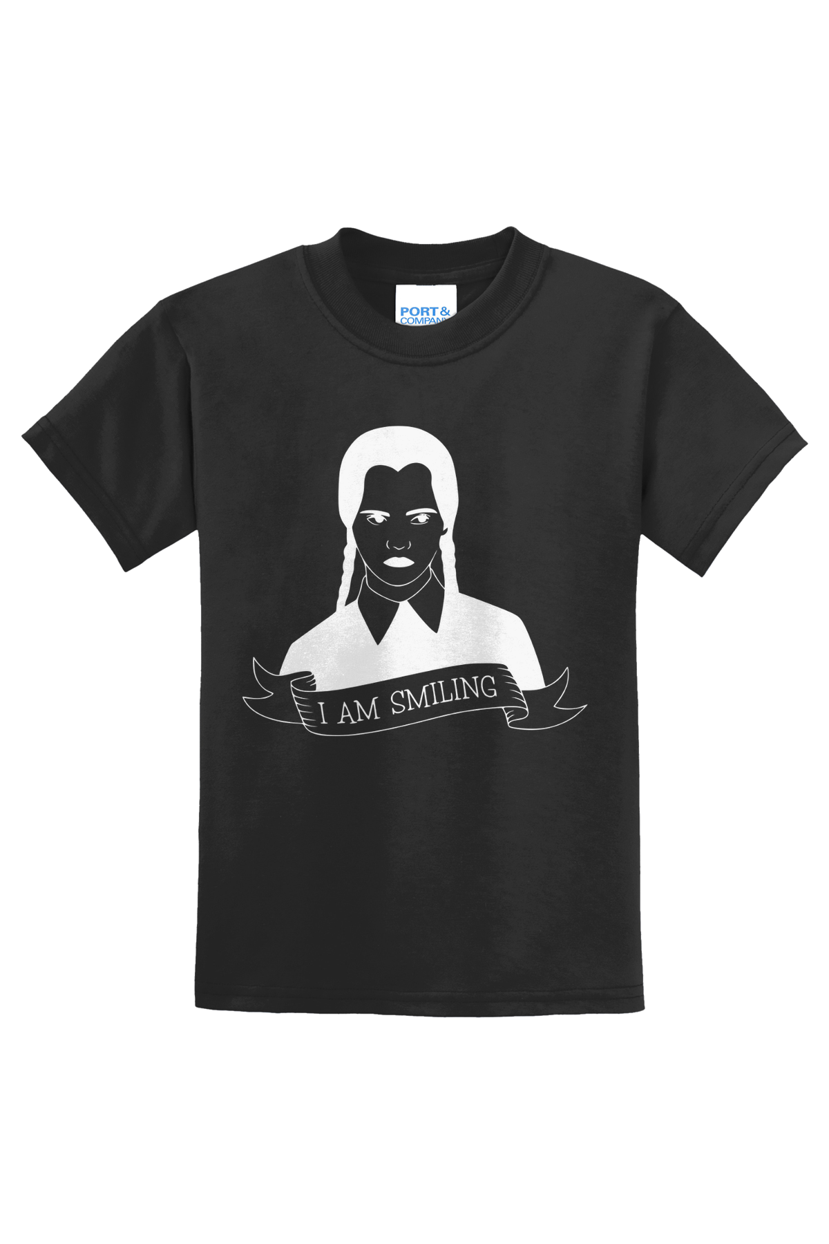 Wednesday Smiling T-Shirt - black