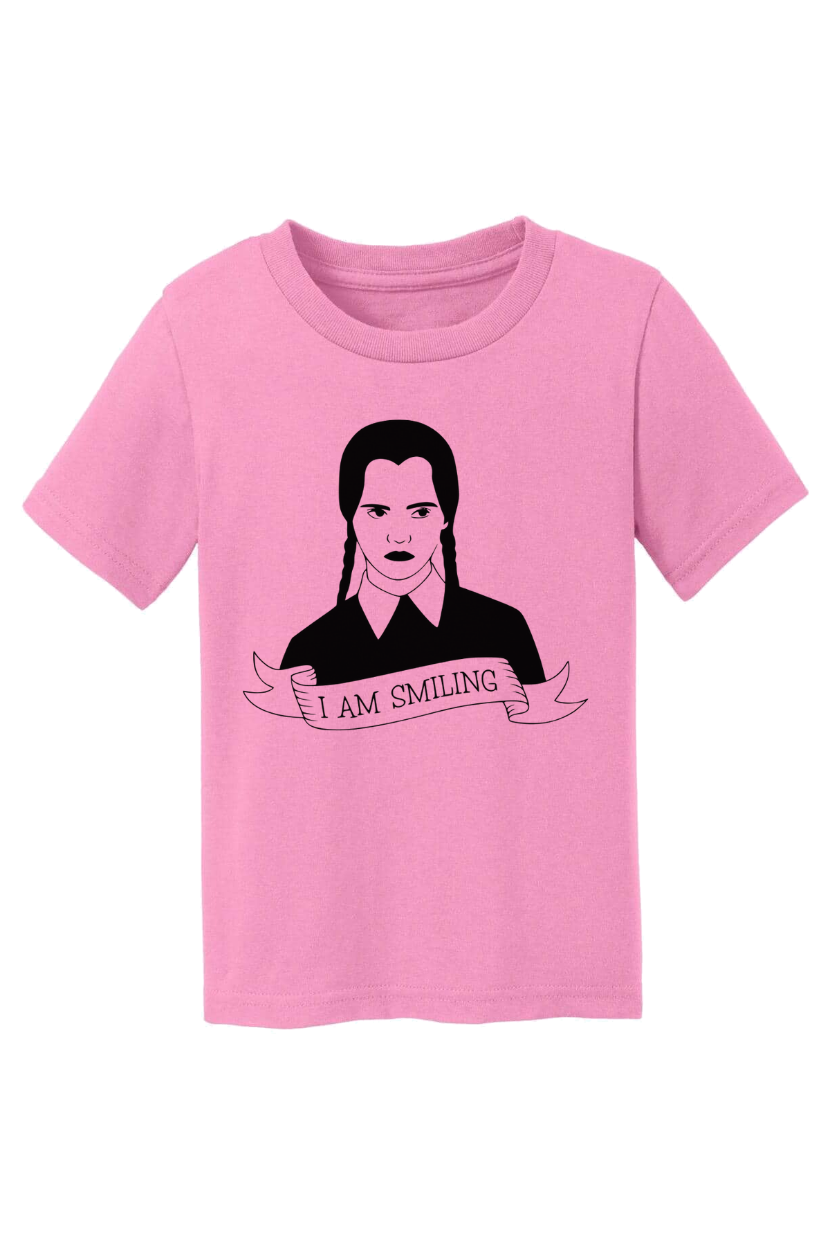 Wednesday Smiling T-Shirt - pink