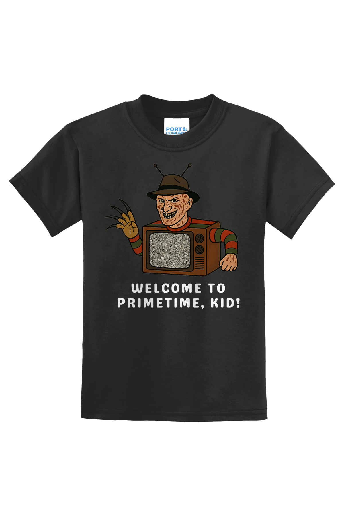 Welcome To Primetime T-Shirt - black