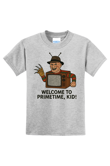 Welcome To Primetime T-Shirt - gray