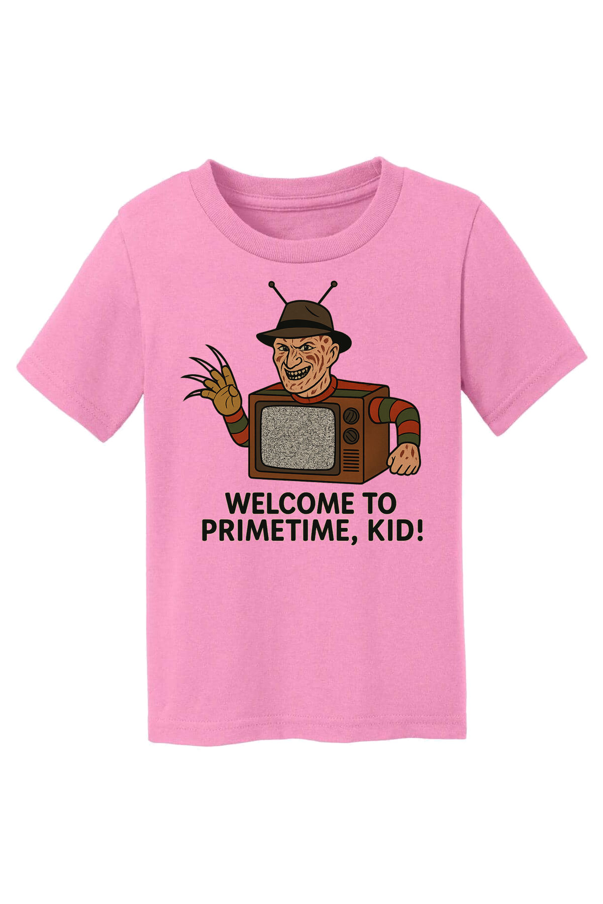 Welcome To Primetime T-Shirt - pink