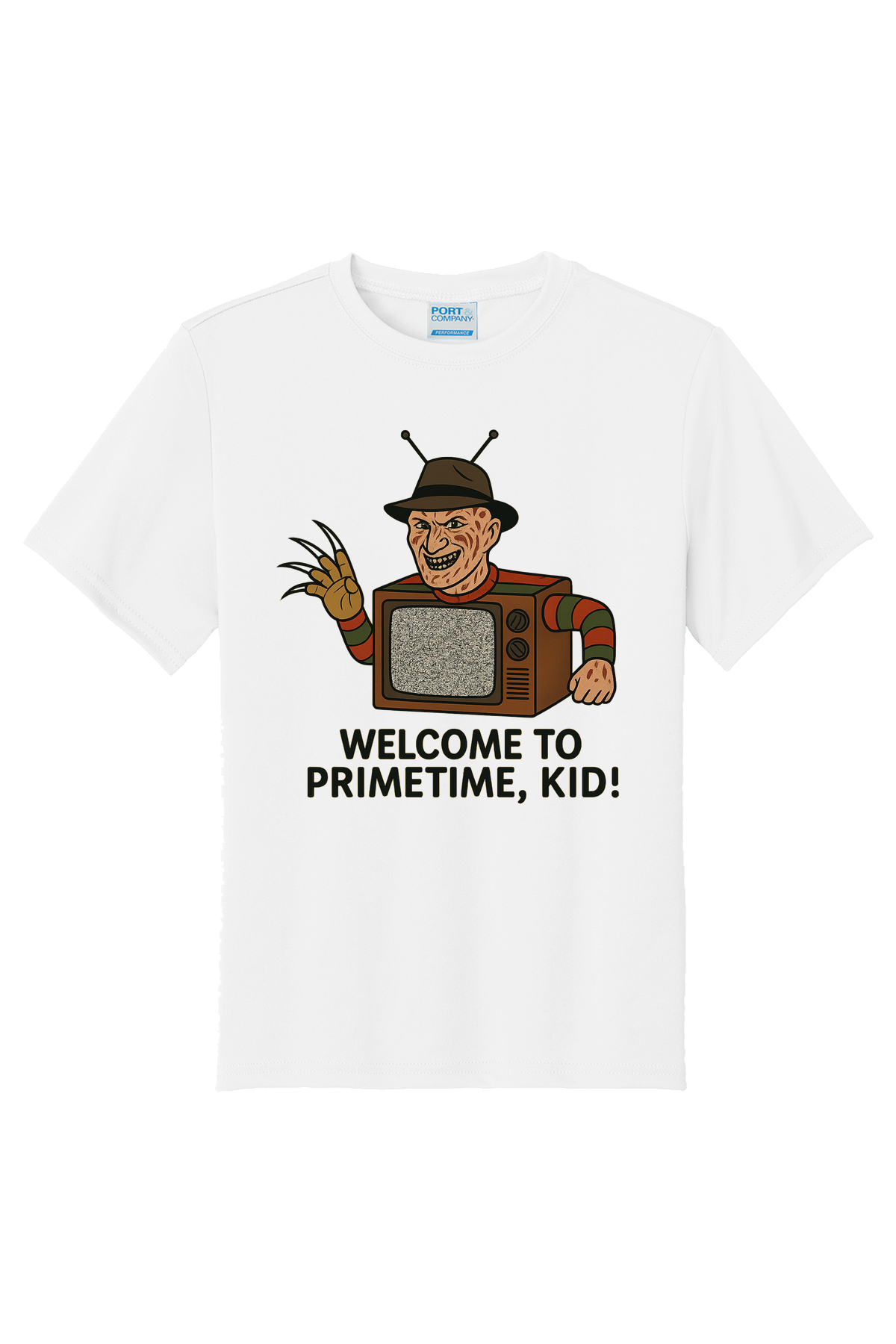 Welcome To Primetime T-Shirt - white