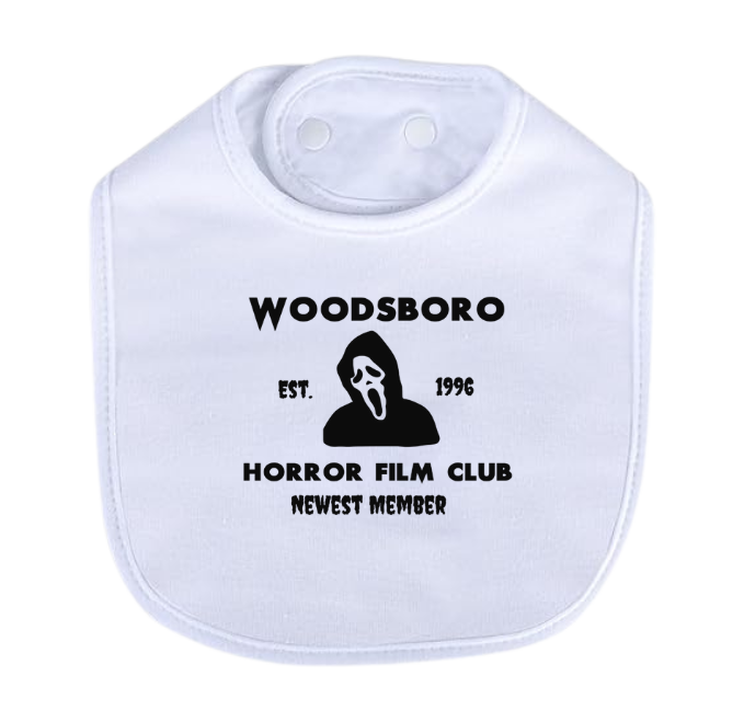 Woodsboro Film Club Bib