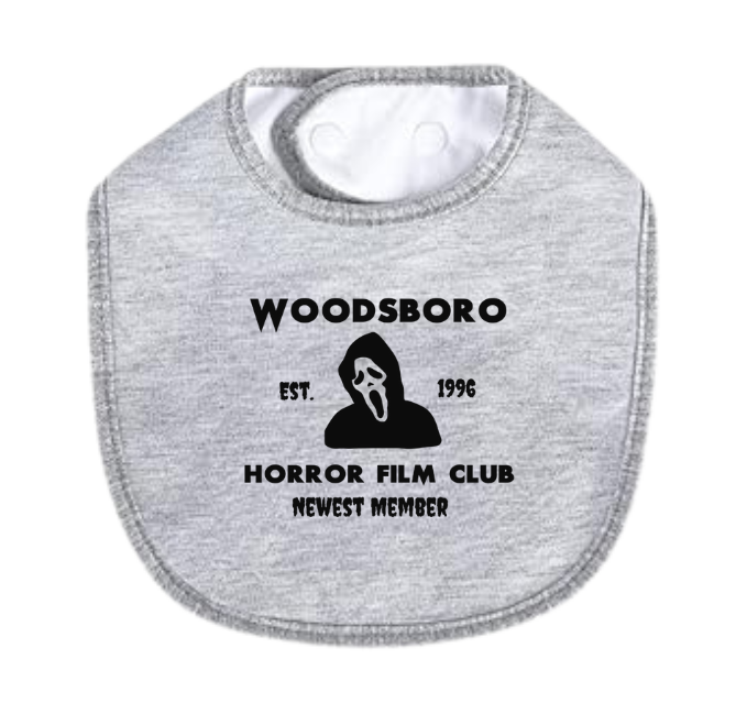Woodsboro Film Club Bib