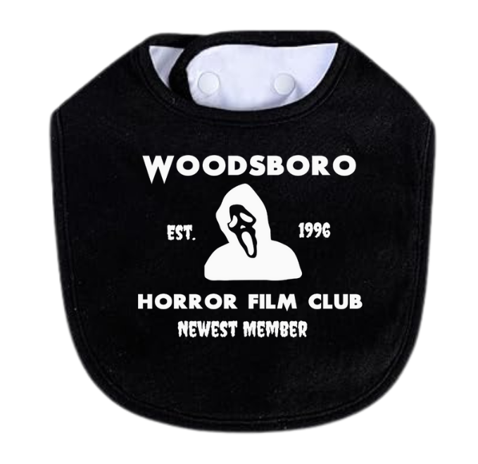 Woodsboro Film Club Bib