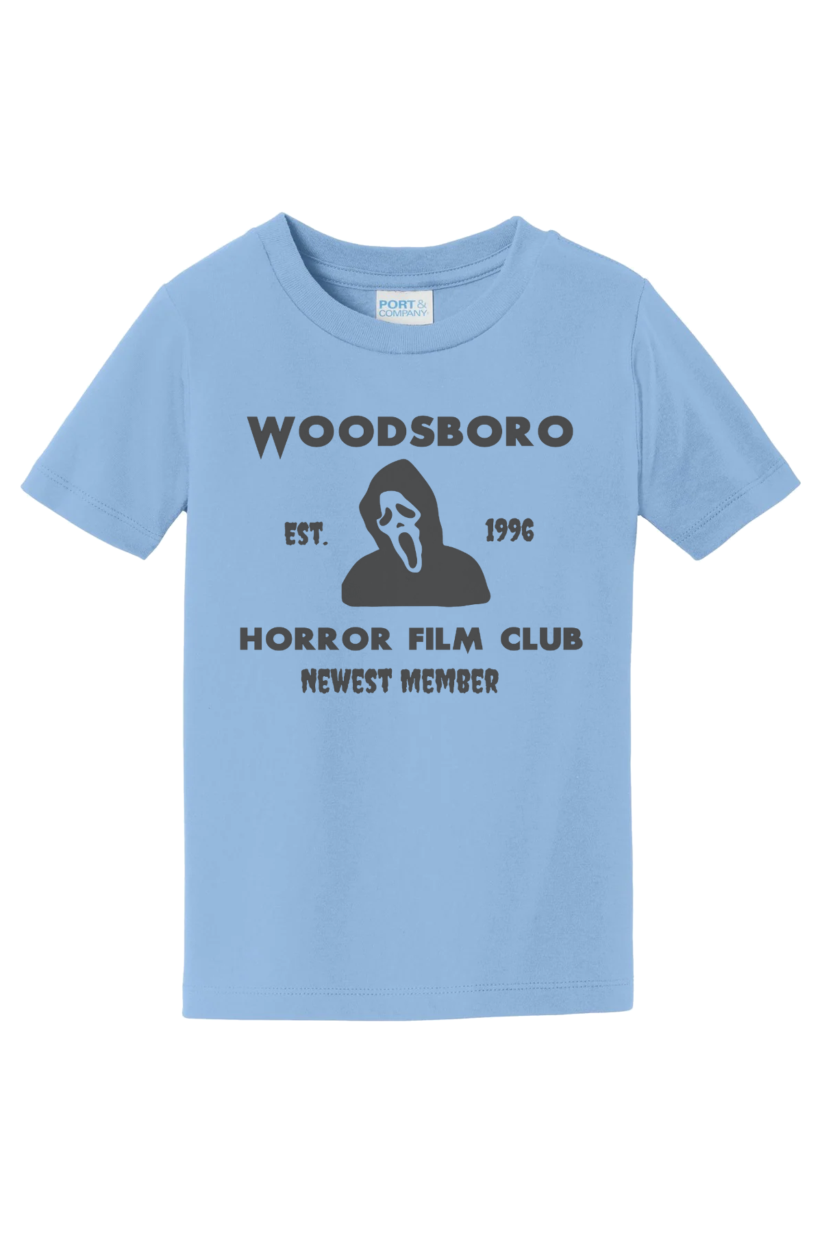 Woodsboro Film Club T-Shirt - light blue