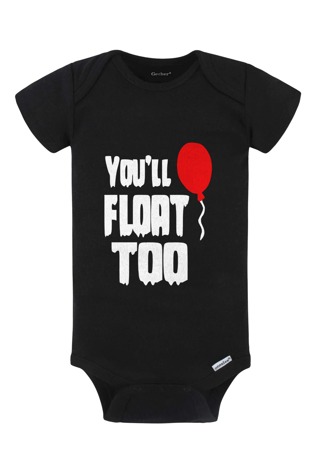 You’ll Float Too Onesie - light blue