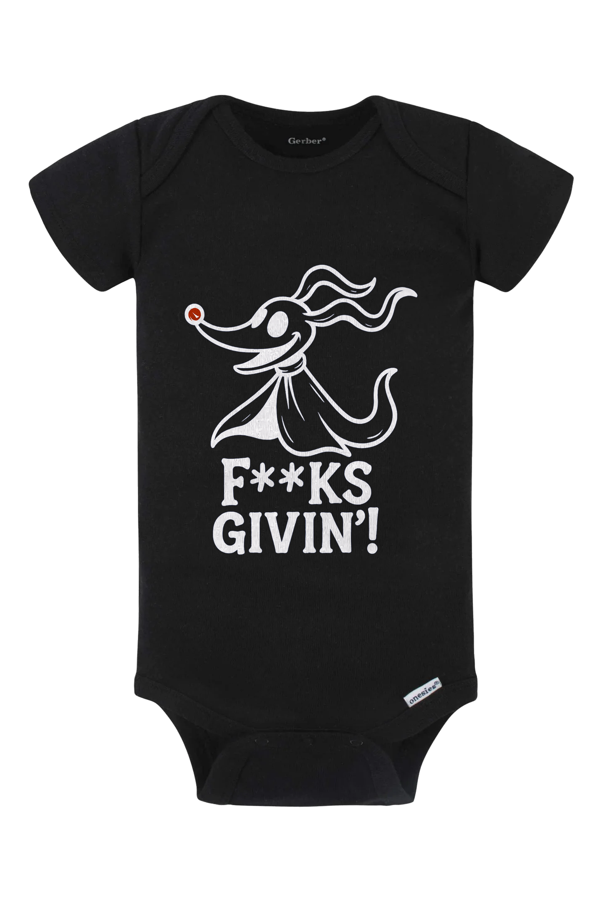 Zero Fs Givin Onesie - black