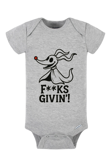 Zero Fs Givin Onesie - gray