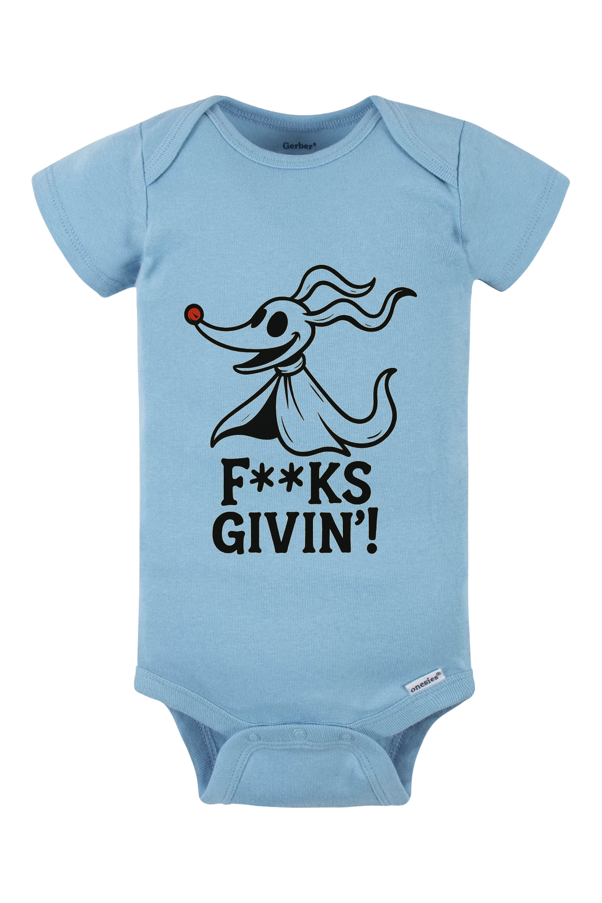 Zero Fs Givin Onesie - light blue