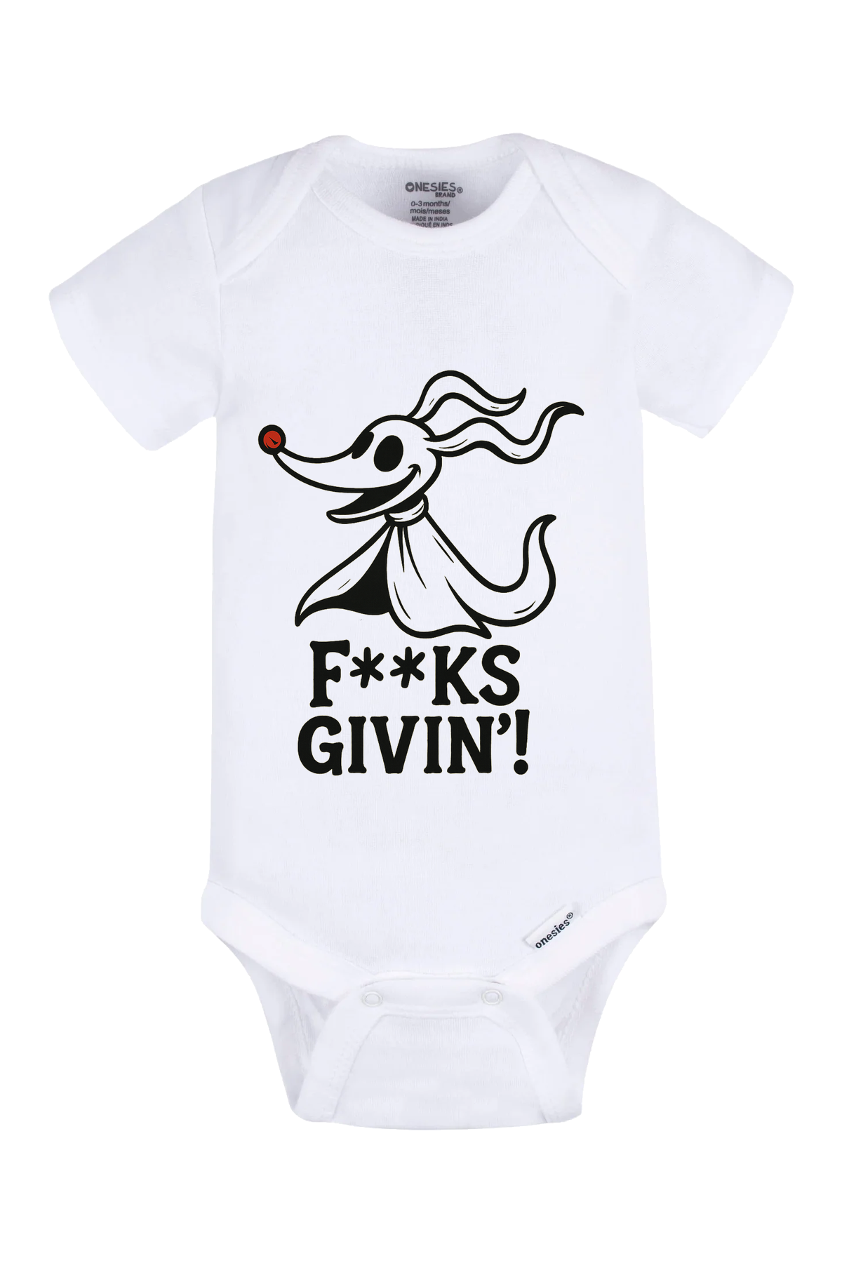 Zero Fs Givin Onesie - white